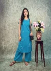 K 1189 By Naisha Rayon Jekart Manual Work Kurti With Bottom